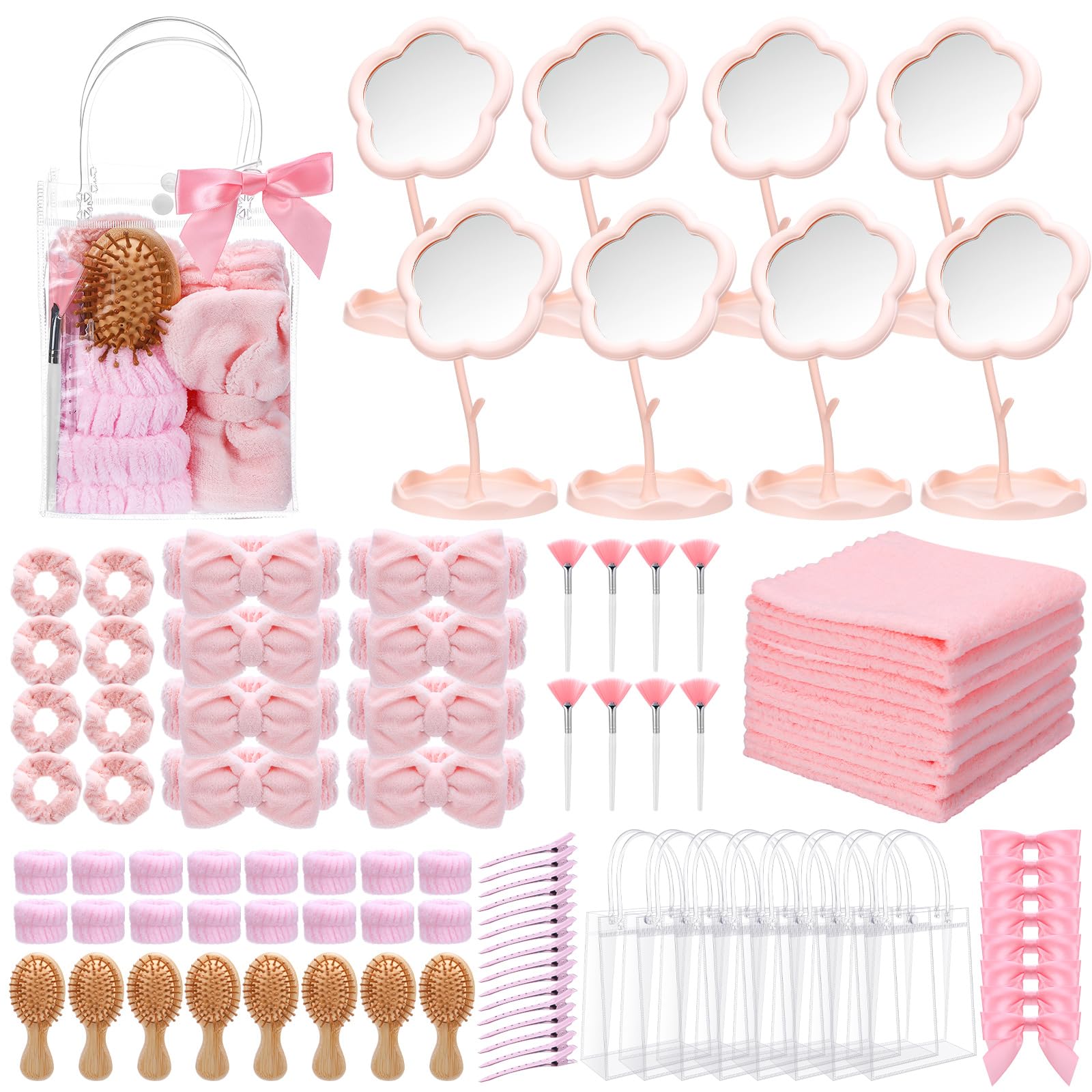 Amazon.com: Honeydak 96 Pcs Spa Party Supplies 8 Sets  display picture 2