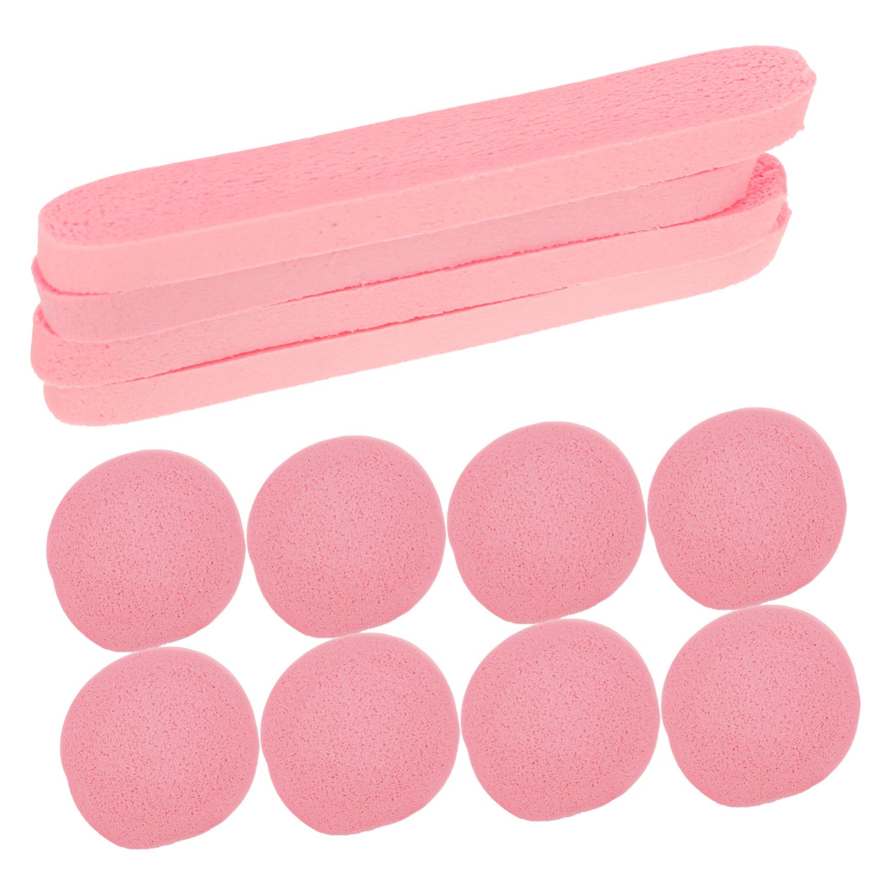 FOMIYES 5 Juegos De Esponjas De Limpieza Para Baño Comprimidas Para Lavado Facial Exfoliantes 50 Unidades
