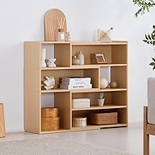 VENTOTA Rack, Shelf, Extendable, Maximum Width, 47.2 inches (120 cm), Adjustable Angle, Open Rack, Display Rack, Storage Shelf, Bookshelf, Movable Shelf, Large Capacity, Space Saving, Slim, Wood