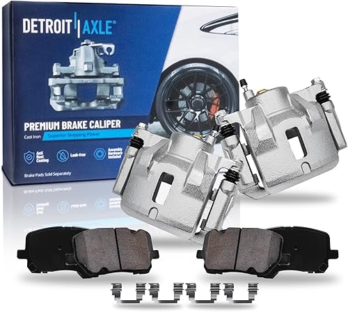 Vista 42 de Detroit Axle - Kit de freno trasero para Ford Fusion Lincoln MKZ Zephyr Mazda 6 Mercury Milan, repuesto de pastillas de freno de cerámica