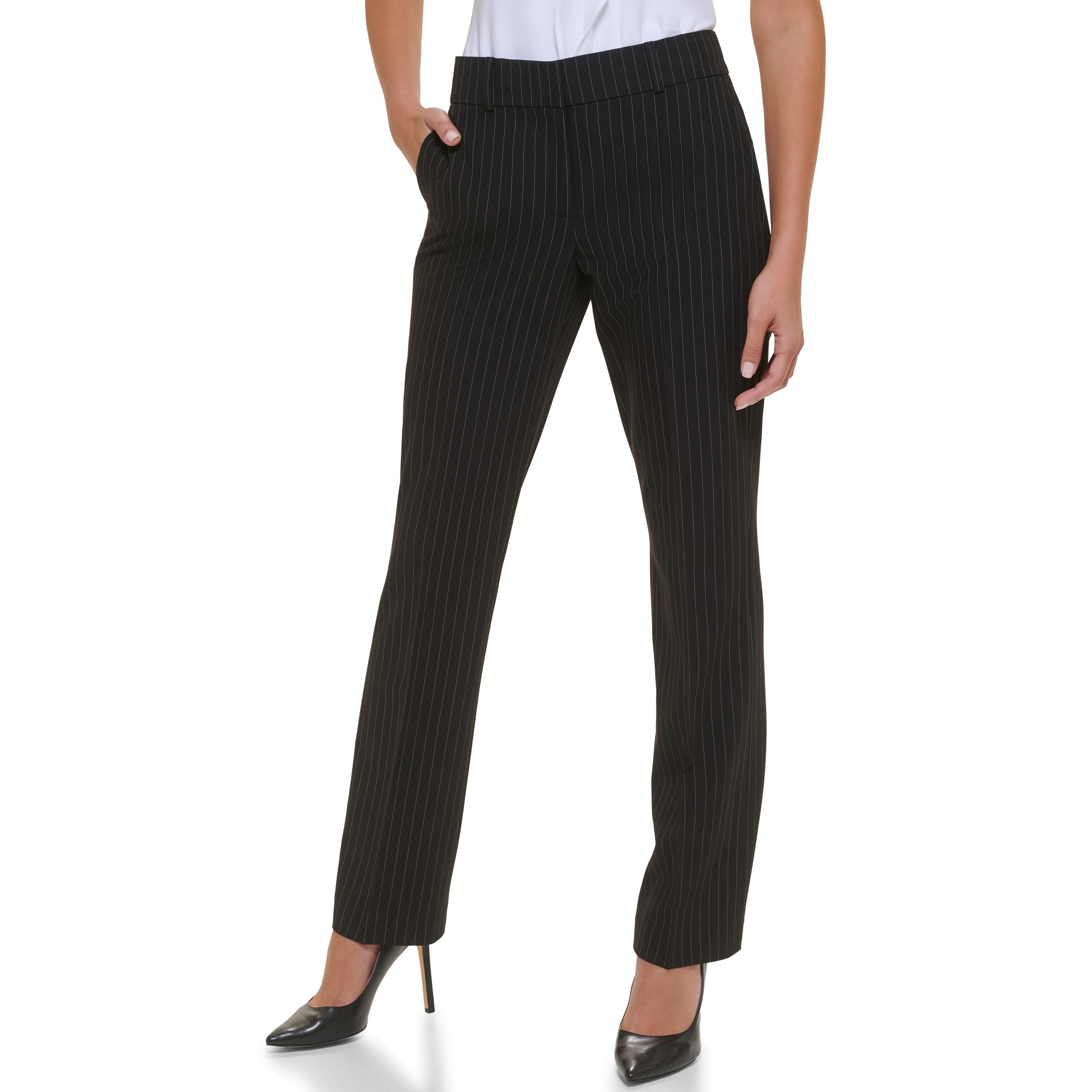 Tommy Hilfiger Solid Sutton Boot Leg Trousers