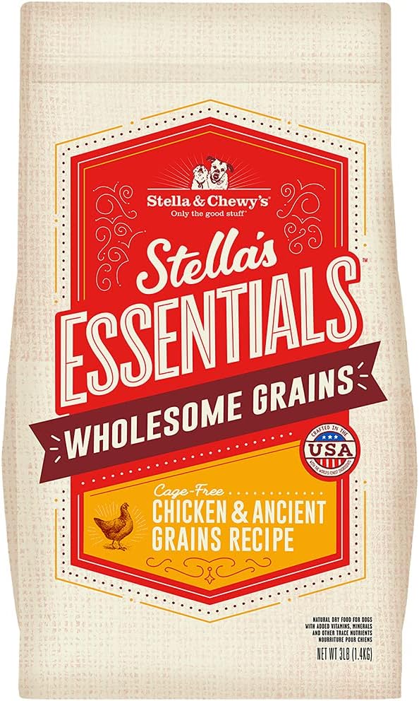 Stella & Chewy's Essentials - Chicken & Ancient Grains Recipe for Dogs