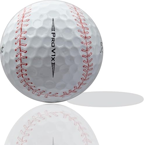 Vista 4 de Pelotas de golf certificadas ProV1X para béisbol, renovadas por GBM Golf (1 docena) - Regalo de golf, regalo para papá, regalo para esposo, regalo