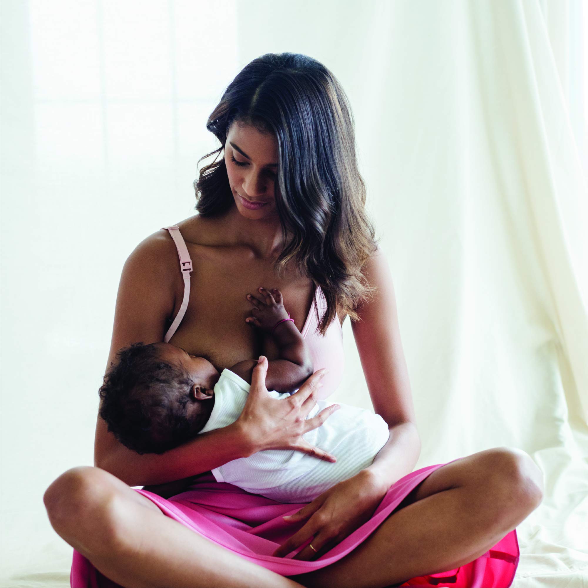 BRAVADO! DESIGNS Women's Body Silk Seamless Nursing And Maternity Bra, Cinnamon Reggiseno Donna