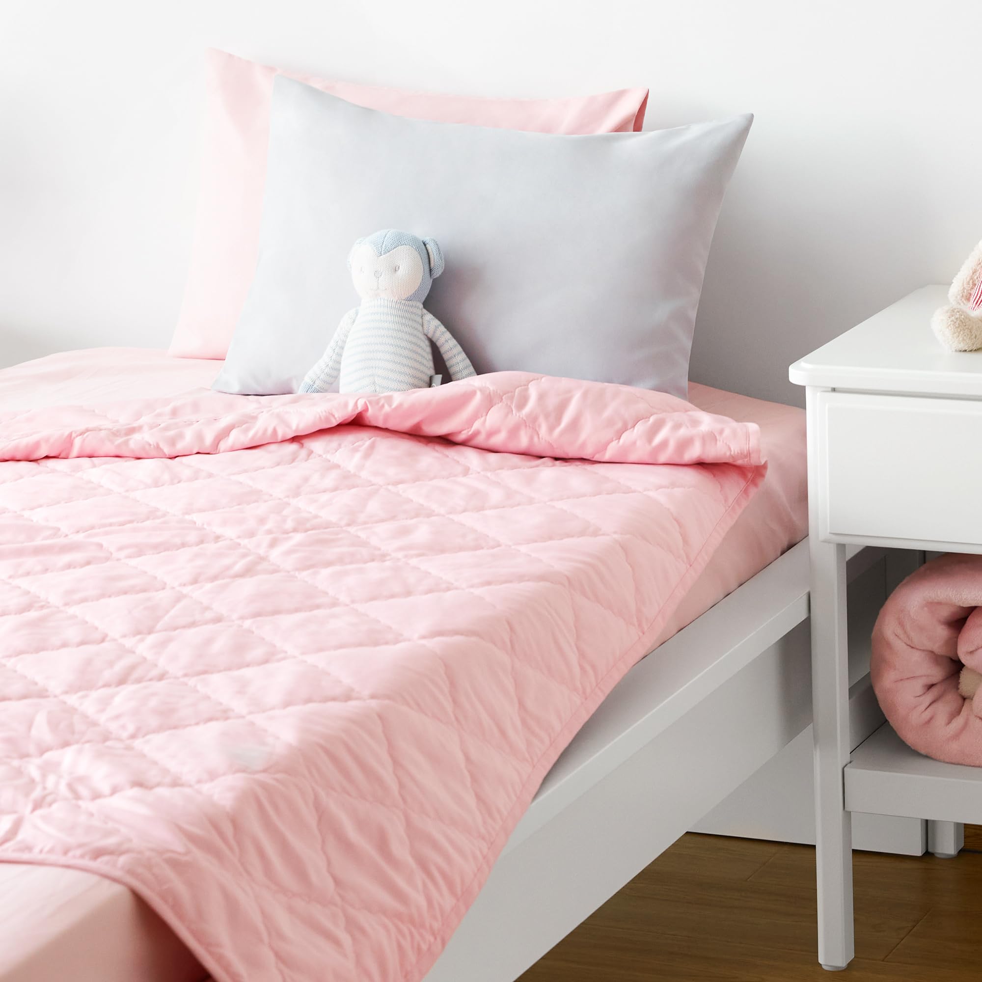 TILLYOU - Juego De 2 Fundas De Almohada Para Niños Pequeños Con Cierre De Sobre, 13 X 18 Pulgadas, Funda De Almohada De Microfibra Suave Y Sedosa Para