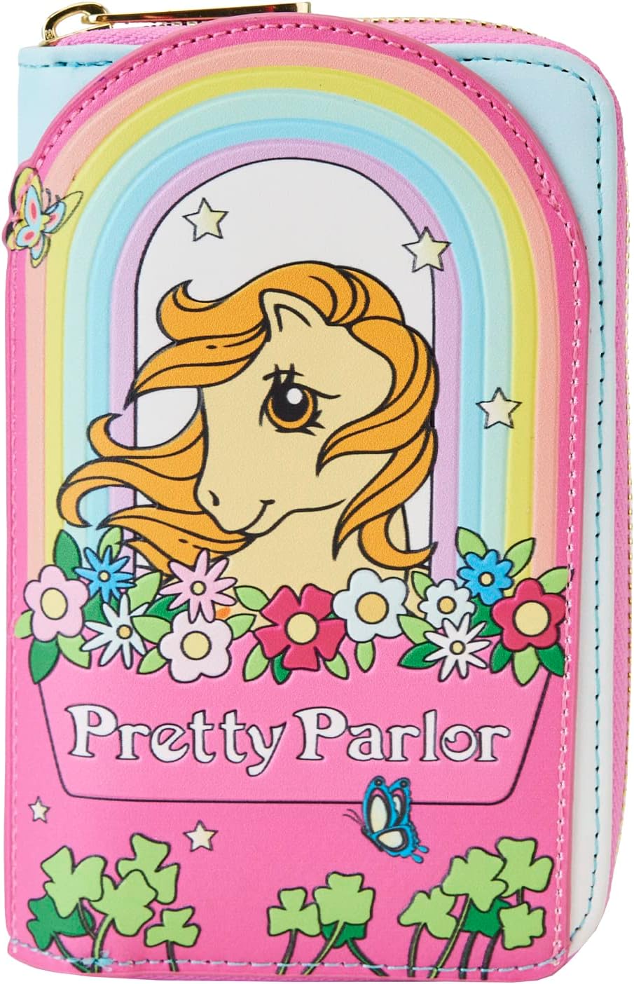 Loungefly Hasbro My Little Pony 40th Anniversary Pretty Parlor Zip Around Wallet