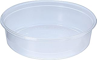 Fabri-Kal 9505531 Pro-Kal 6 Ounce Plastic Container - 500 / CS