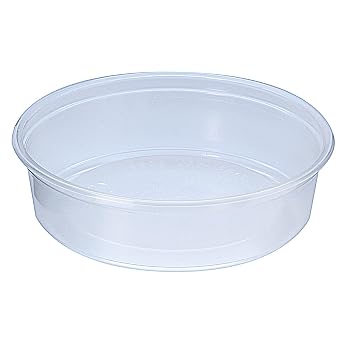Fabri-Kal 9505531 Pro-Kal 6 حاوية بلاستيكية أونصة - 500 / CS