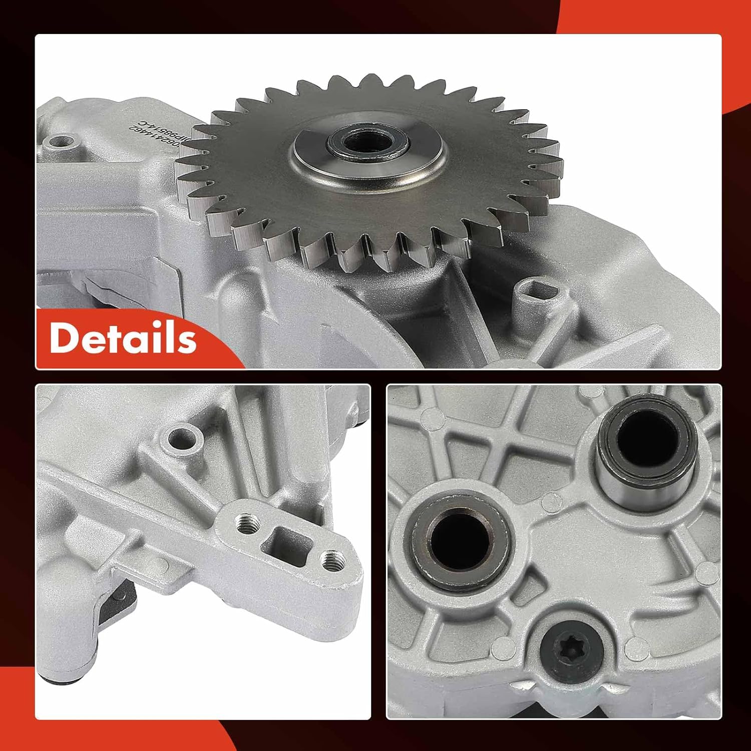 A-Premium Engine Oil Pump - Compatible with Volvo D13 Mack MP-8