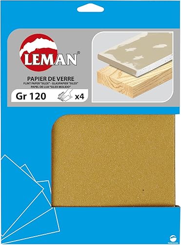 Leman PV.00 - Papel de vidrio (grano 40)