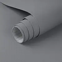 Papel de Parede PREMIUM Ciinza 5 metros Papel Adesivo para Móveis Cinza 5m x 45 cm Texturizado