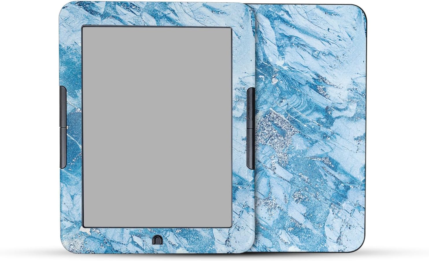 Glossy Glitter E-Reader Skin Compatible with Barnes & Noble Nook GlowLight 4e (2022) - Winter Rock - Premium 3M Vinyl Protective Wrap Decal Cover - Easy to Apply | Crafted in The USA by MightySkins