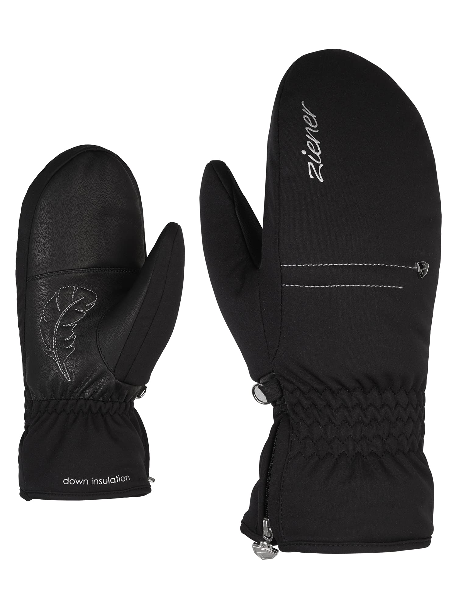 Guantes de esquí técnicos Ziener Kyleena Mitten Softshell para mujer 2