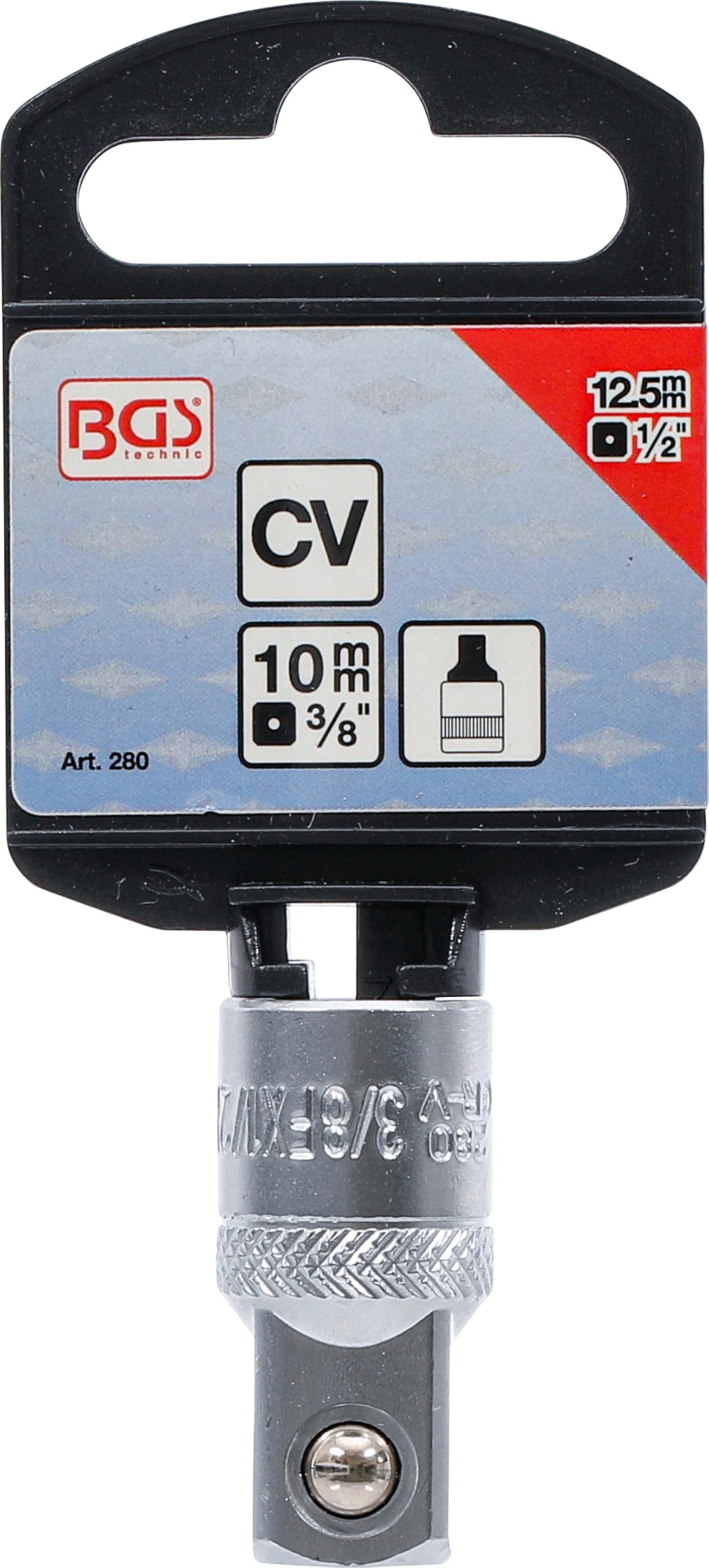 STAHLWILLE Reduzierstück 1/2" Auf 3/8" – Adapter Aus Stahllegierung, Made In Germany, Max. 202 Nm