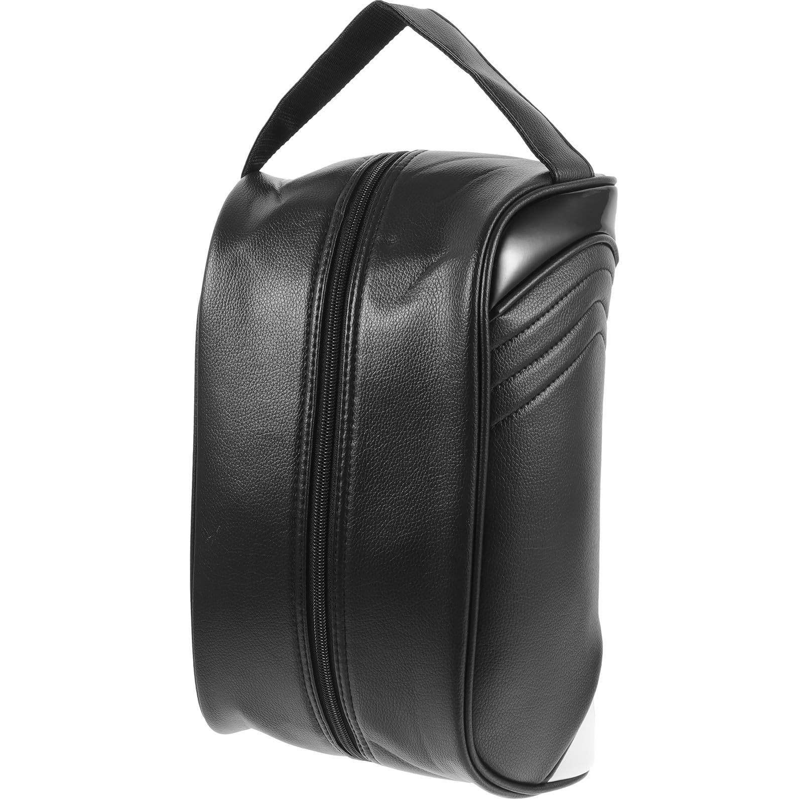 Golfschuhtasche aus PU mit Reißverschluss Kompakte Organizer Tasche für Outdoor und Reisen Herren