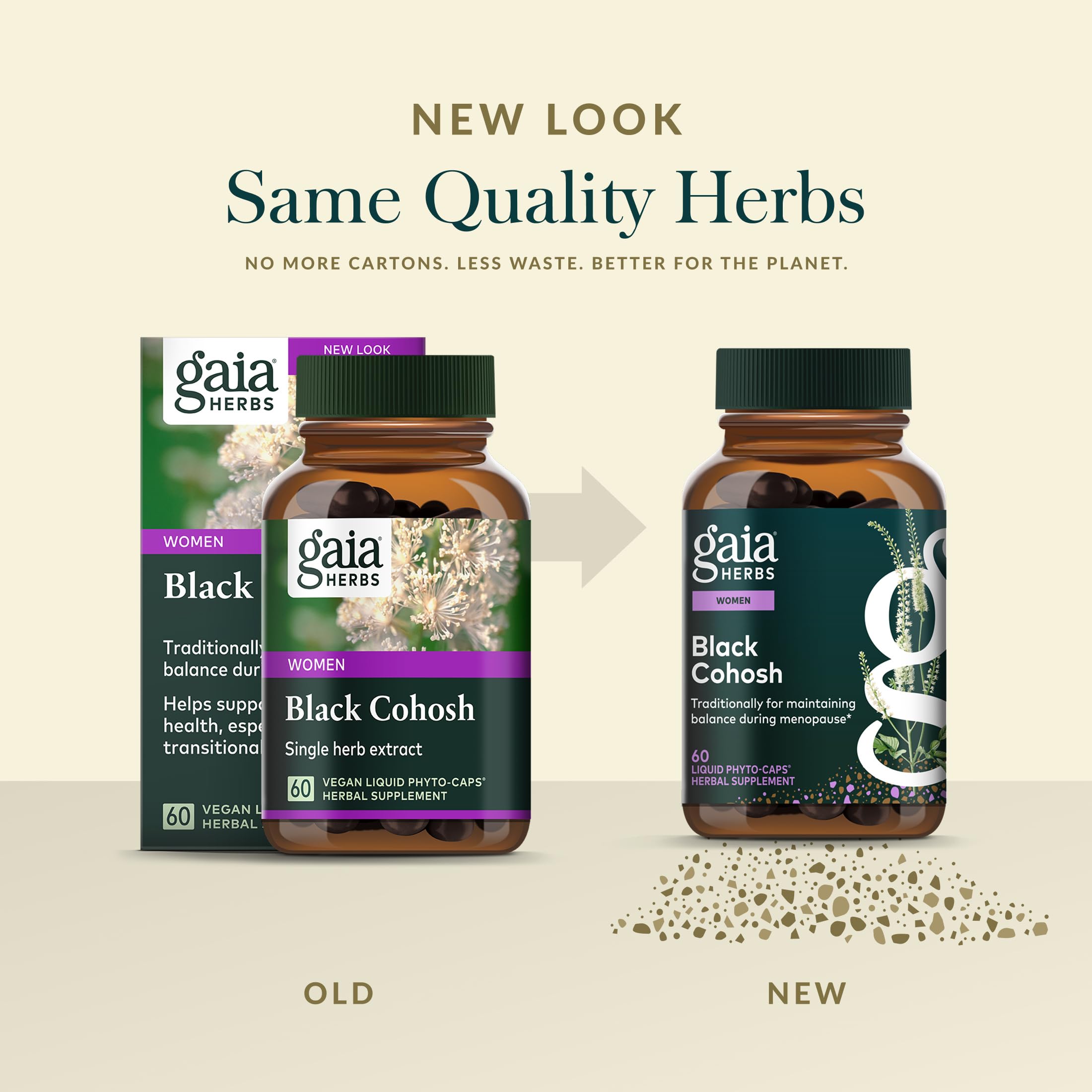 Gaia Herbs Black Cohosh, 60 Vegan Capsules, 60 Servings — Amazon image 6