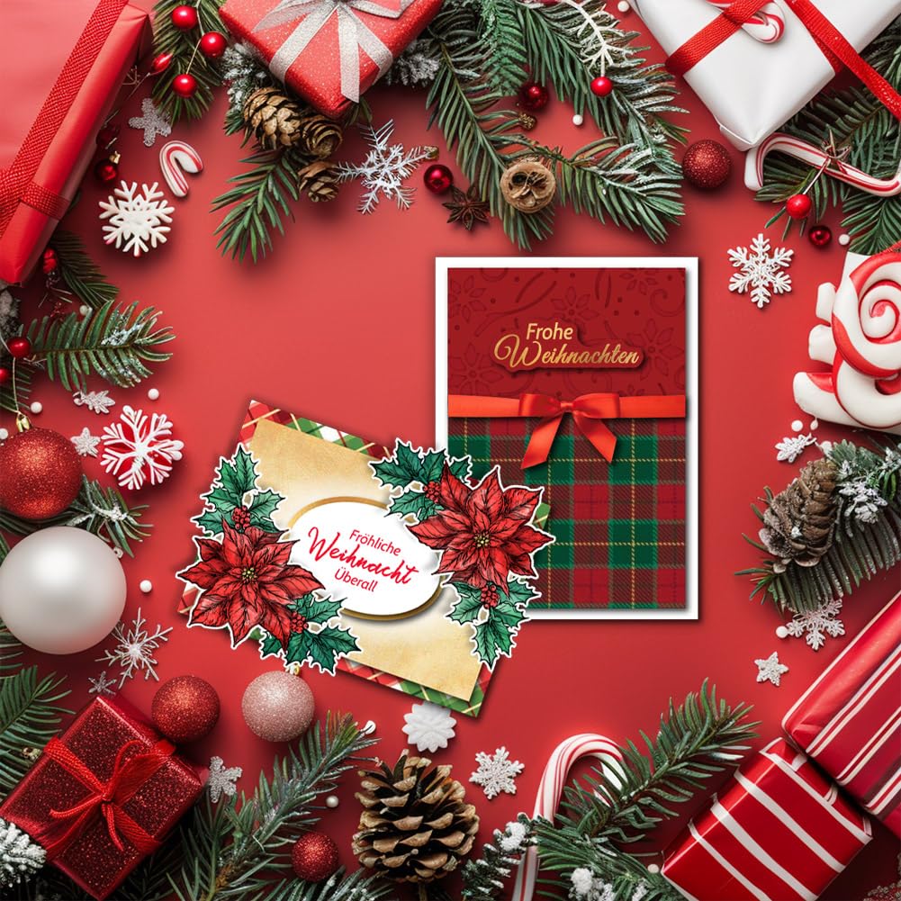 170pcs Noël Tampons Transparents Silicone Tampons Pour