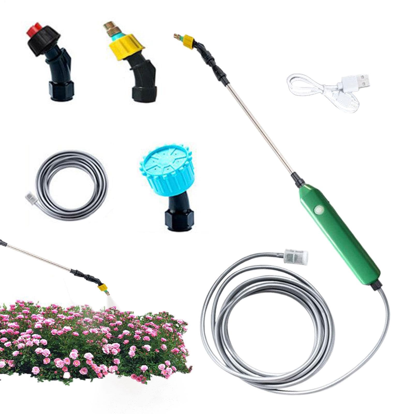Spruzzatore Elettrico Nebulizzatore A Pompa Da Irrigazione | Nebulizzatore Elettrico Per Irrigazione Per d'Accesso Giardino Prato Cortile Posteriore Patio Fattoria Serra