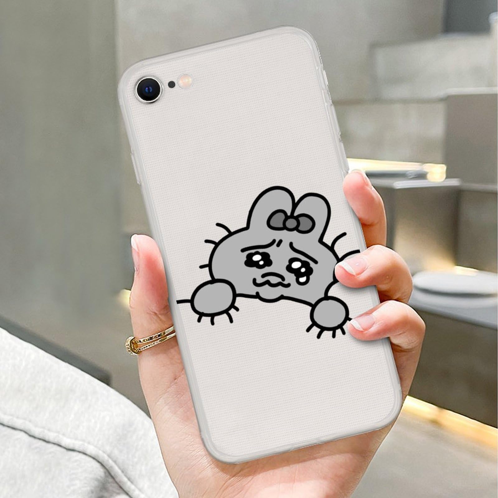 iPhone - おひさま ちびまる子ちゃん iPhone 11/XR用アクリルパネルケース [お花畑