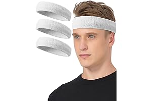 Nextour Sweatbands Outdoor Cotton Headband for Men & Women