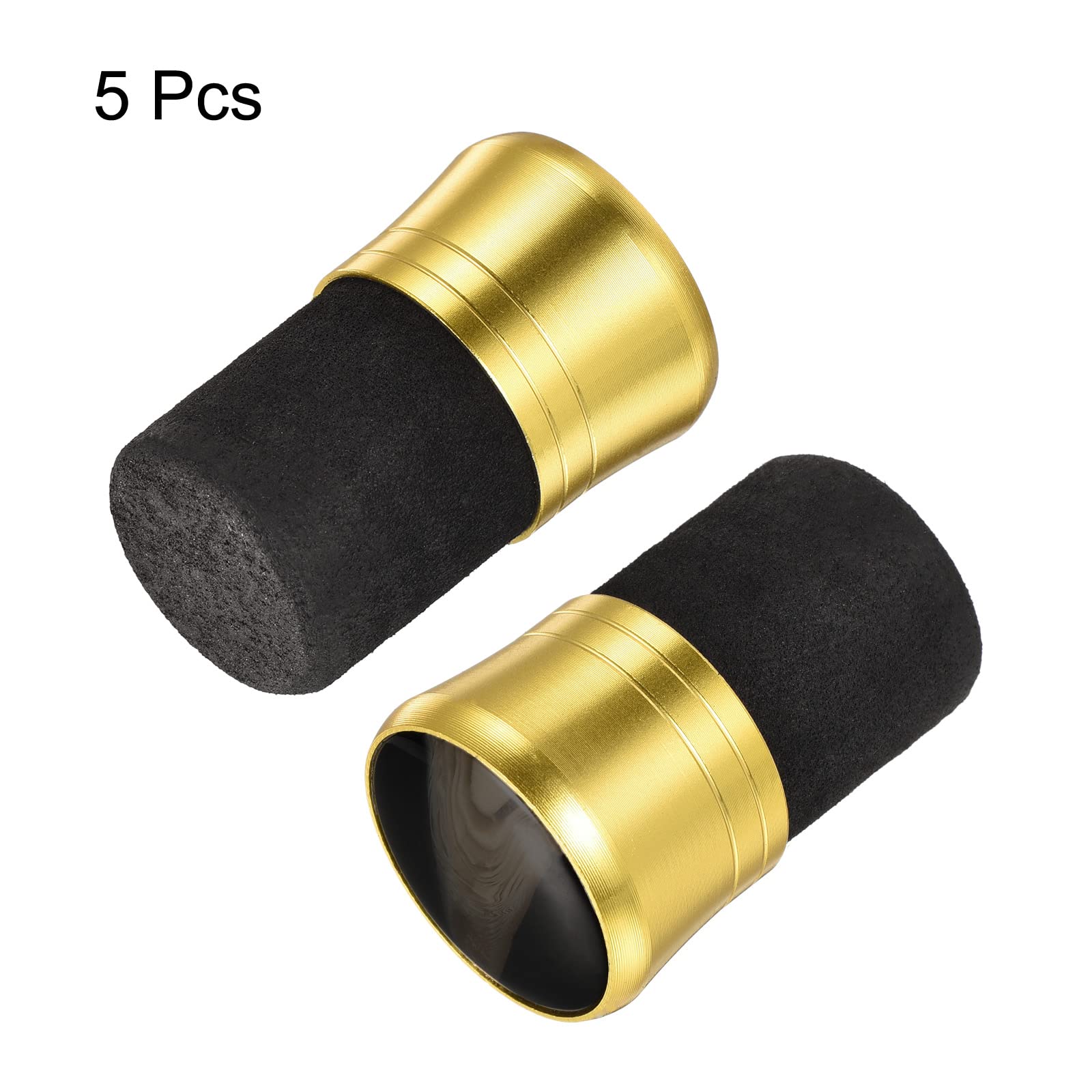 15mm Dia Cappuccio Terminale Canna Pesca 5Pezzi Protezione Schiuma