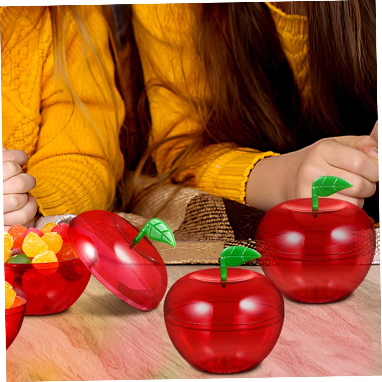 Amazon | 40個入り 箱 アップルキャンディーボックス パーティーグッズ