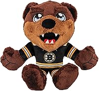 Vista 1 de Bleacher Creatures Boston Bruins Blades 8" Kuricha Mascot Sentada de Peluche - Suave Inspirado en Mascota Chibi de la NHL