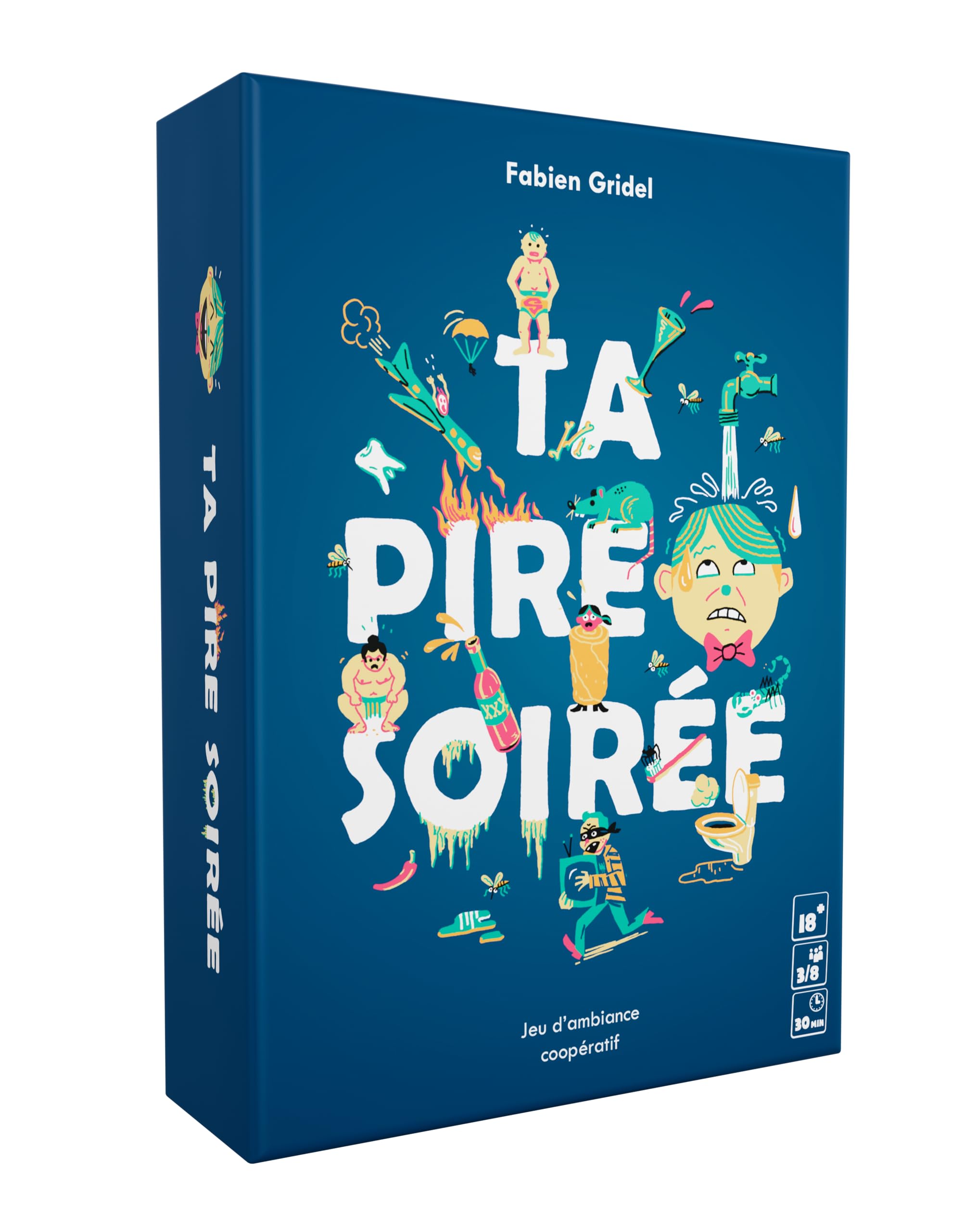 Bakakou Ta Pire Soire - Party Game - Discover Your Friends' Worst Night! Fun and Hilarious!