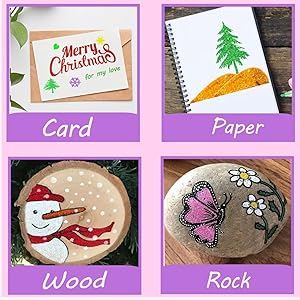 OLINGYOU Glitter Marker Pens,12 Colors Self-Shimmer Metallic Markers,Glitter Paint Pens DIY Crafts Greeting Birthday Cards, Making Poster,Album,Scrapbooking,WoodMugs