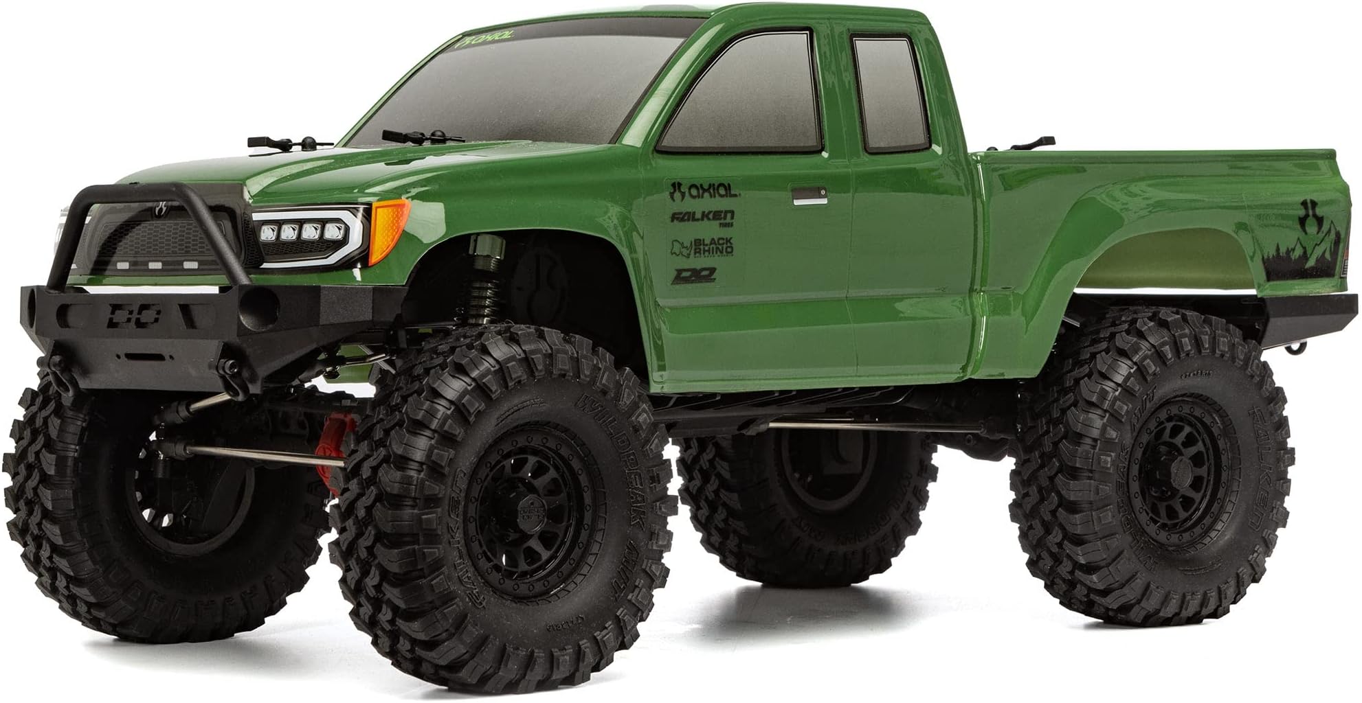 Axial RC Truck 1/10 SCX10 III Base Camp 4WD Rock Crawler Brushed RTR (Batteries and Charger Not Included), Green, AXI03027T2
