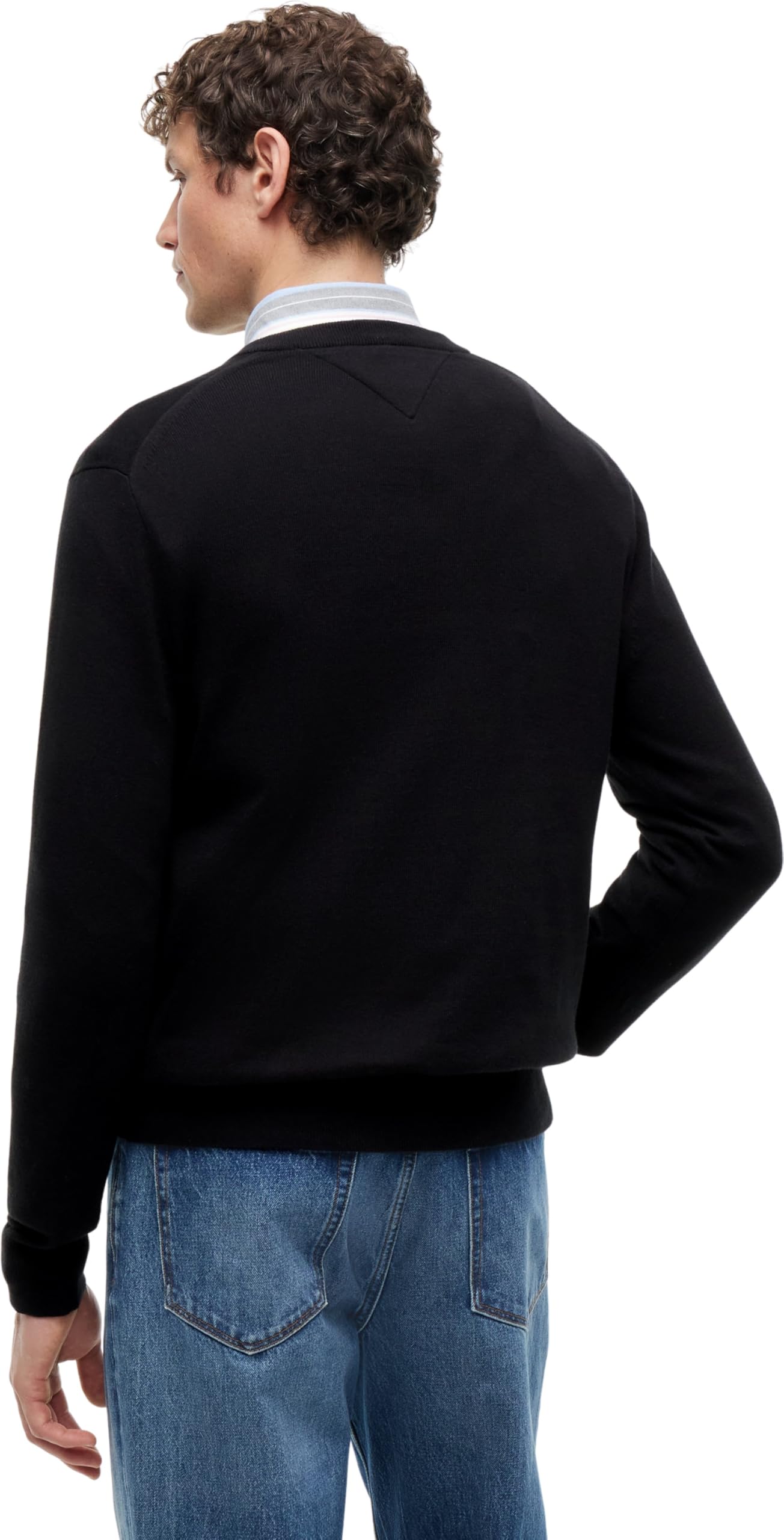 Tommy Hilfiger PIMA ORG CTN Cashmere V Neck