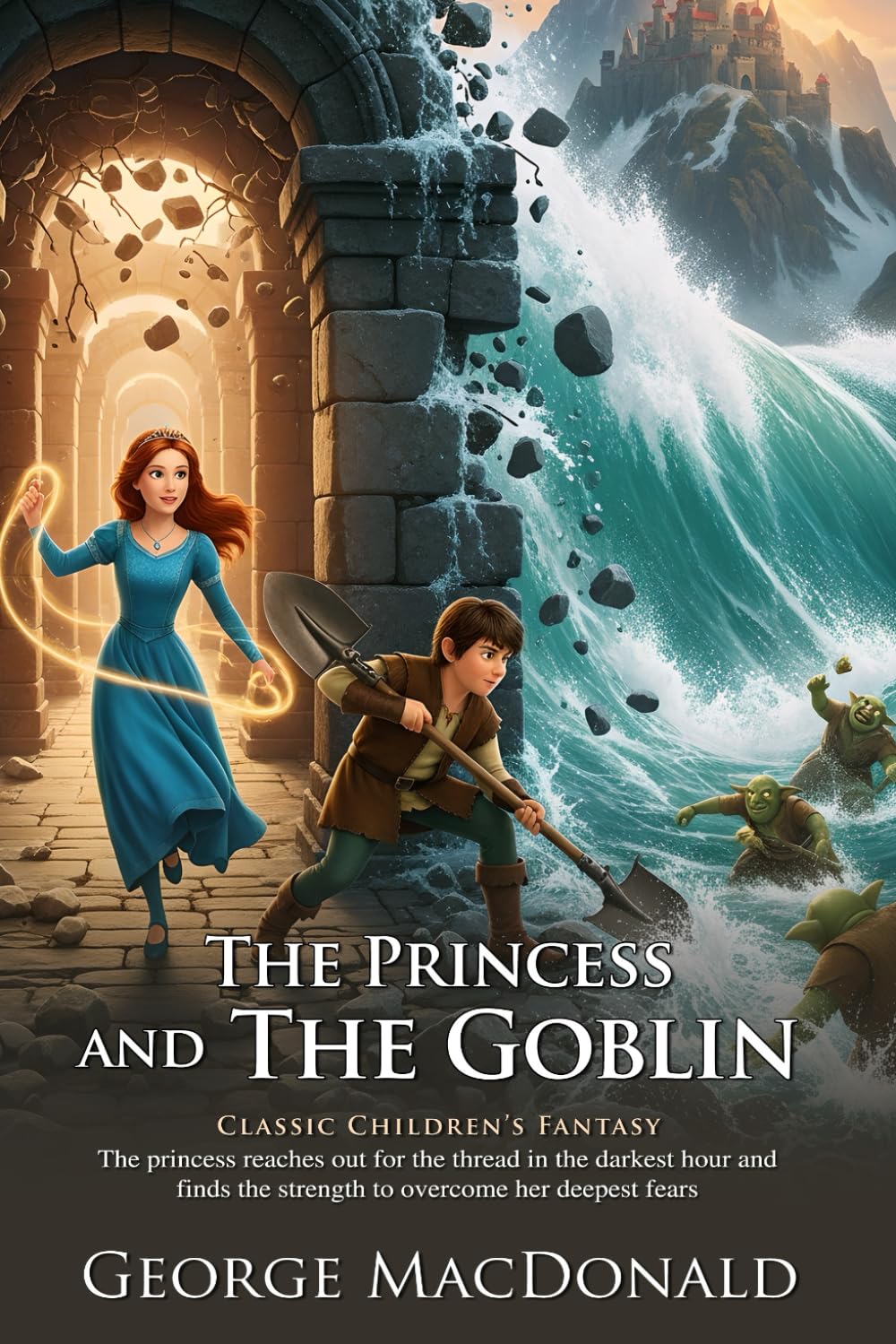 The Princess and the Goblin: Enchanted Adventure in a Magical Kingdom: Classic Children’s Fantasy Filled with Imagination – Illustrated Edition with Author Biography and Modern Literary Critiques