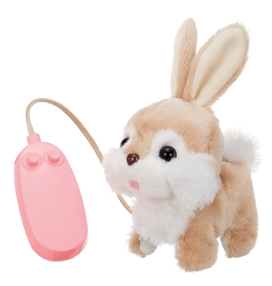 (未使用･未開封品)　リモコンでおさんぽ ぬいぐるみ ピョンピョンロッピー ぬいぐるみ kmdlckf Amazon.co.jp: イワヤ(IWAYA) リモコンでおさんぽ ピョンピョン