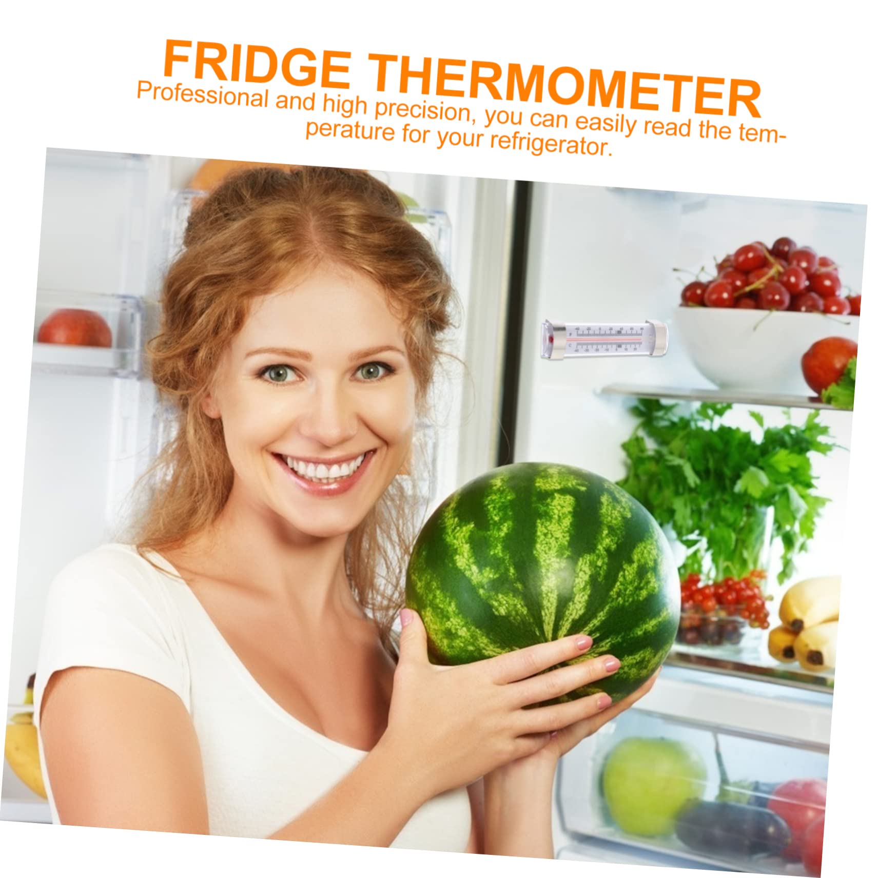 6stücke Präzisions-temperaturfühler Für Gefriertruhe Professionelle Kühlschrank-thermometer Zur Innenbereich-anzeige Praktisch Und Zuverlässiger Feuchtigkeitsmonitor