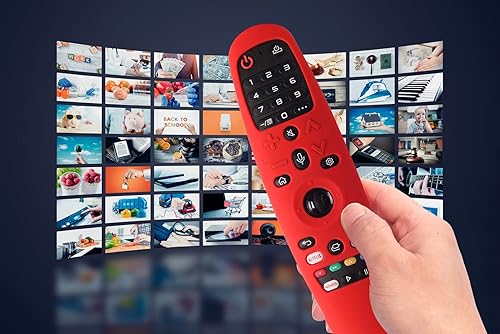 Miniatura 6 de Funda de silicona para LG AN-MR600AN-MR650  AN-MR18BA  AN-MR19BAAN-MR20GA Funda protectora de control remoto de TV para LG Magic TV Funda protectora