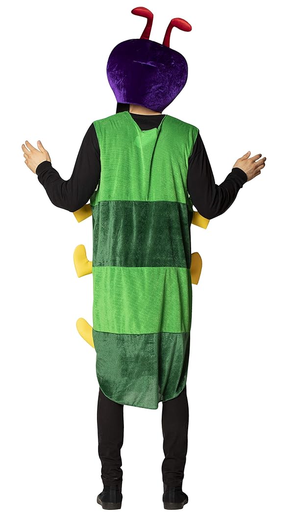 Rasta Imposta Caterpillar Adult Costume, One Size, Men's, Womens, Unisex by Rasta Imposta - Used condition - US$28.70