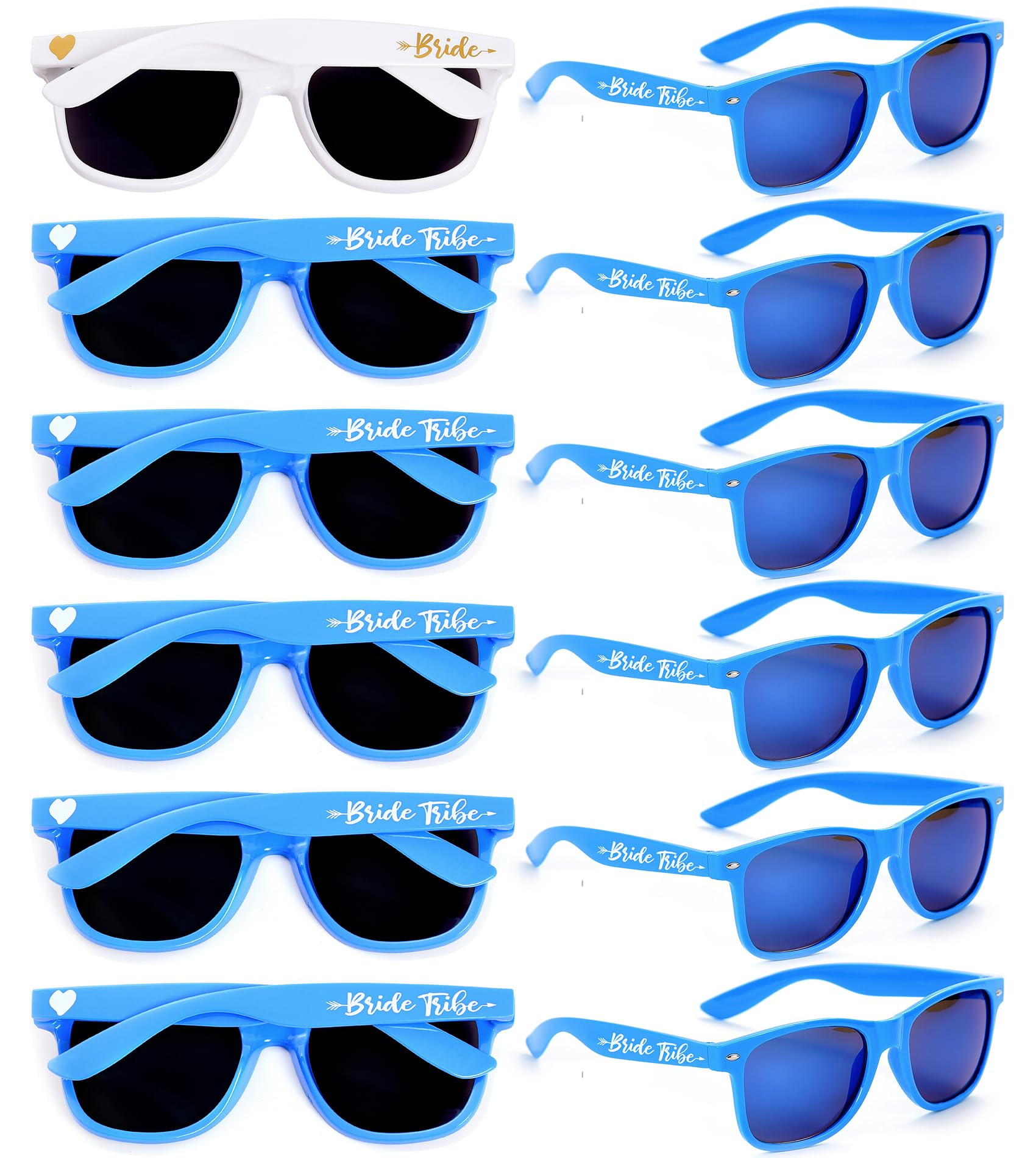 6 12 Pack Bachelorette Sunglasses Bridesmaid Bride Tribe Sunglasses Party Supplies Wedding Party Favors