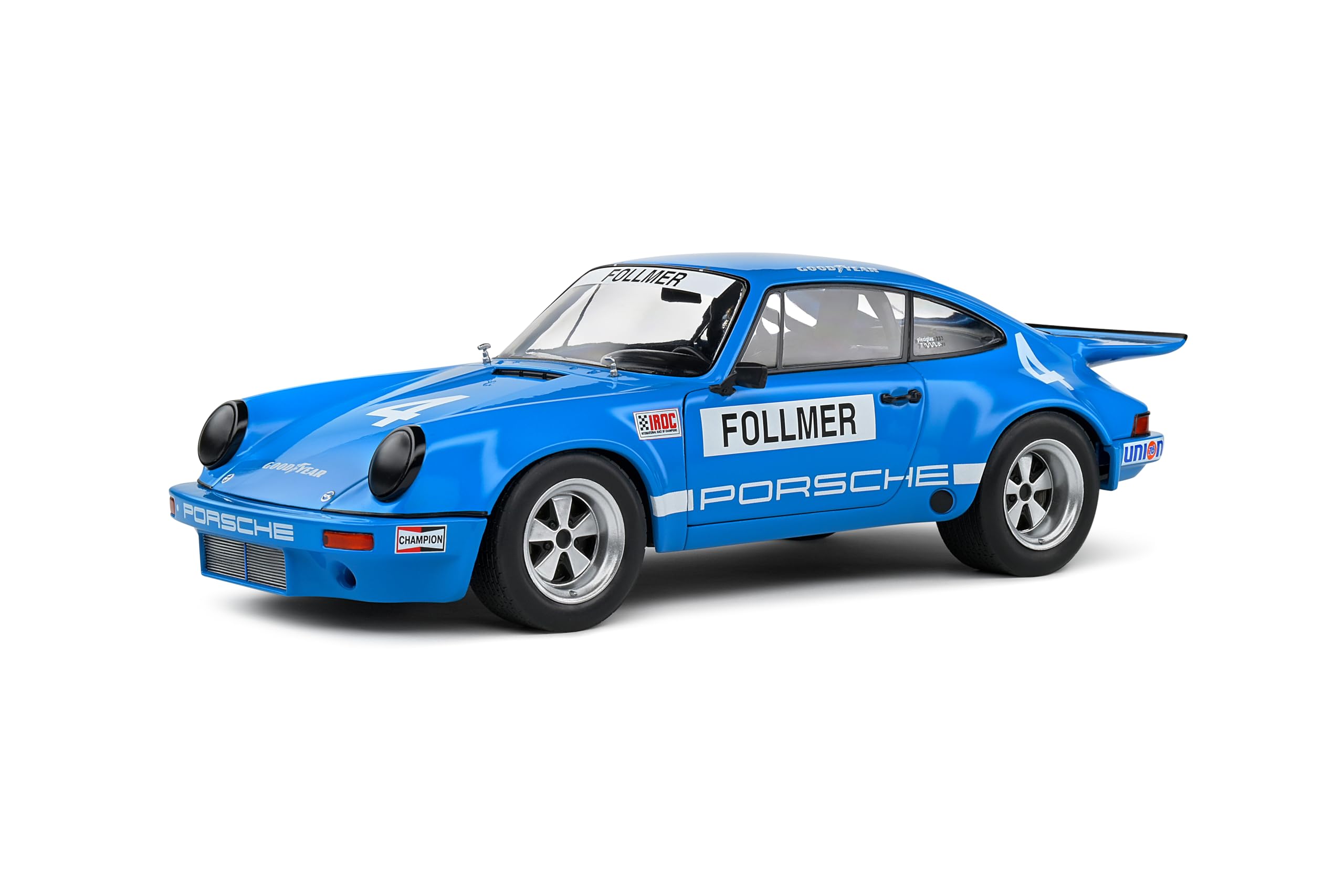 Amazon.com: Solido 1:18 Scale Diecast Porsche 911 IROC Blue #4