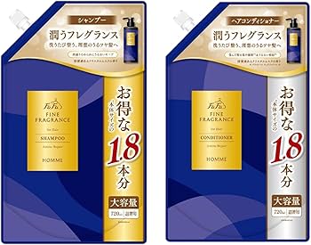 Amazon | ファーファ ファインフレグランス オム シャンプー