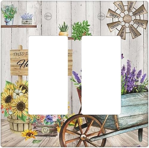 Miniatura 78 de París Torre Eiffel Arco de Triunfo Paisaje de la Ciudad Europea Rosa 1 Gang Interruptor de Luz Cubierta de Interruptor de Toma Dúplex Placa de pared