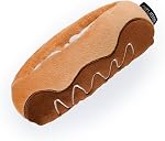 CHEWFFON Jouet en peluche de chien, Jouets interactifs en forme de bagel, Puzzle mignon enrichissement de chien Jeu de traite pour les chiens petits et moyens, (Niveau 1)
