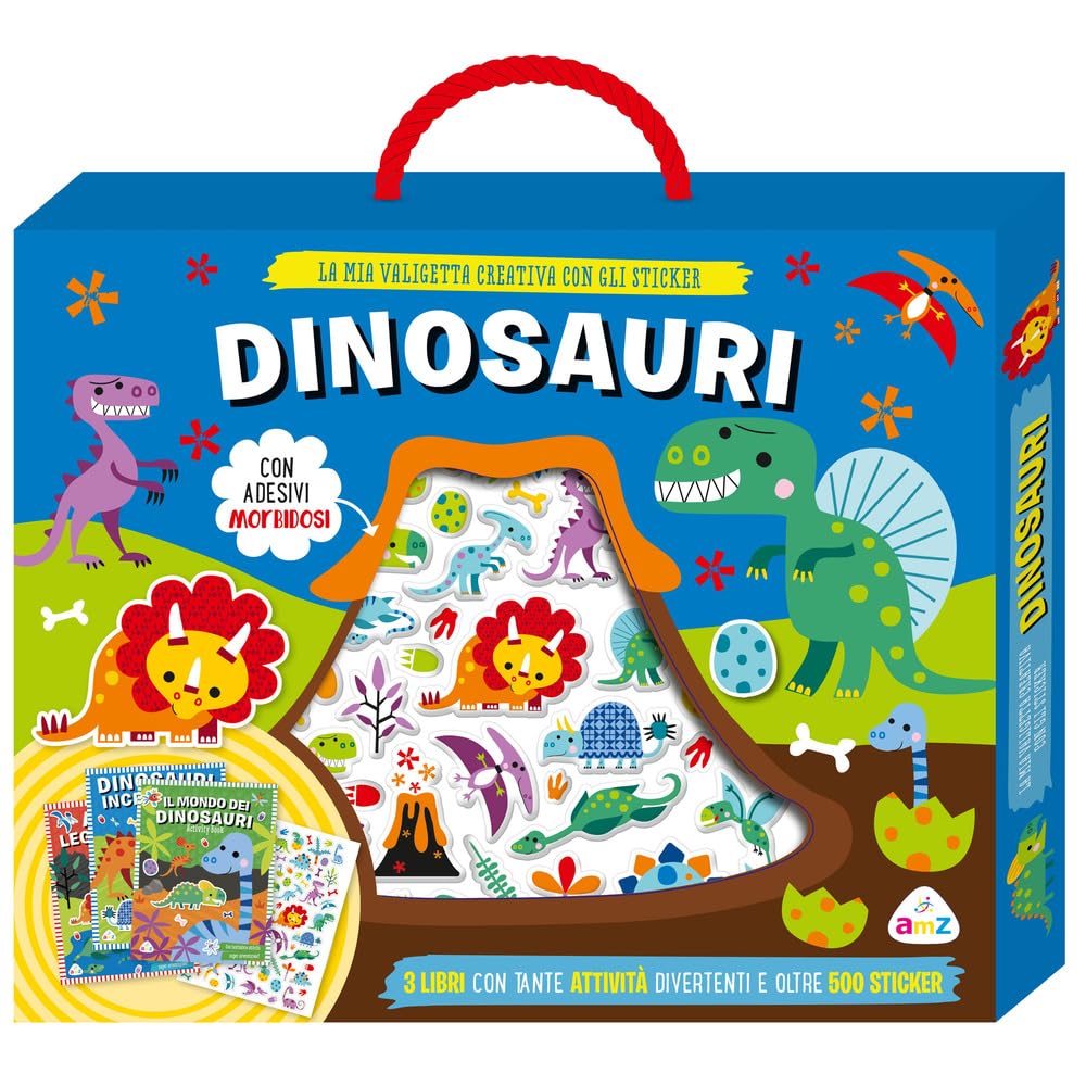 Dinosauri. Valigetta Con Sticker. Ediz. A Colori - 4