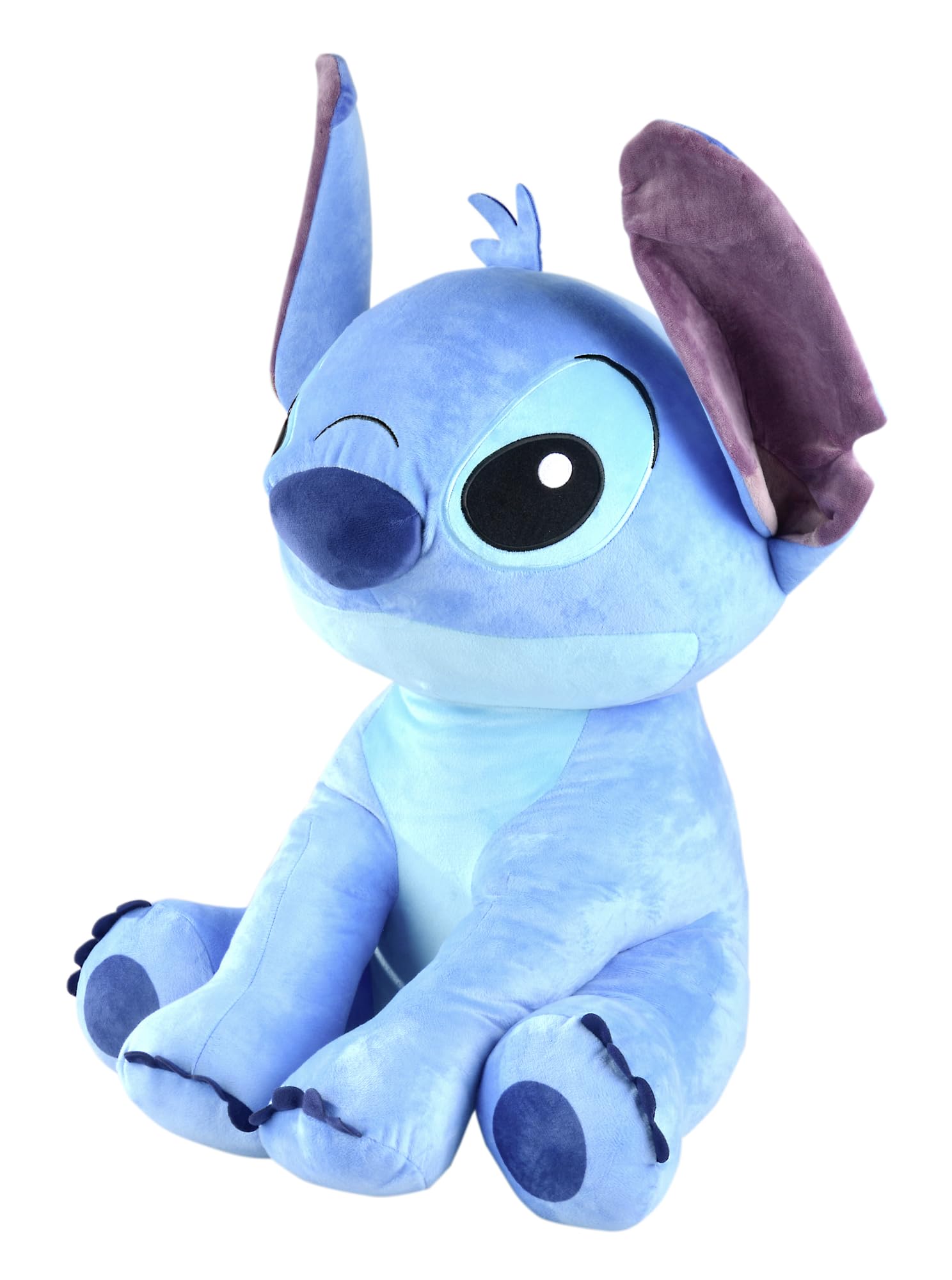 Simba Peluche Gigante de 75 cm de Disney Stitch – Peluche Suave para abrazar, Gran Formato para niños y Fans de Disney, 6315870155, Desde 0 Meses