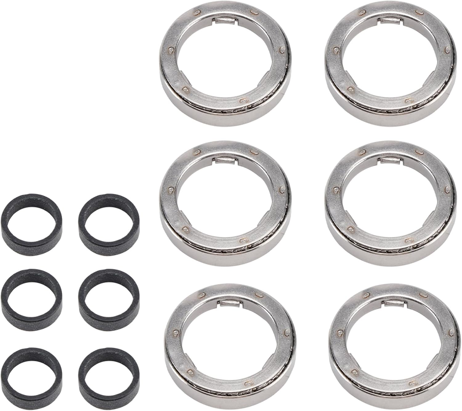 12Pcs Fuel Injectors Repair Kit #13537591006, 13537577649 Fit For BMW 335i 535i X5 X6 640i 740Li 750Li Alpina B7 B7L 550i 650i ActiveHybrid 3 5