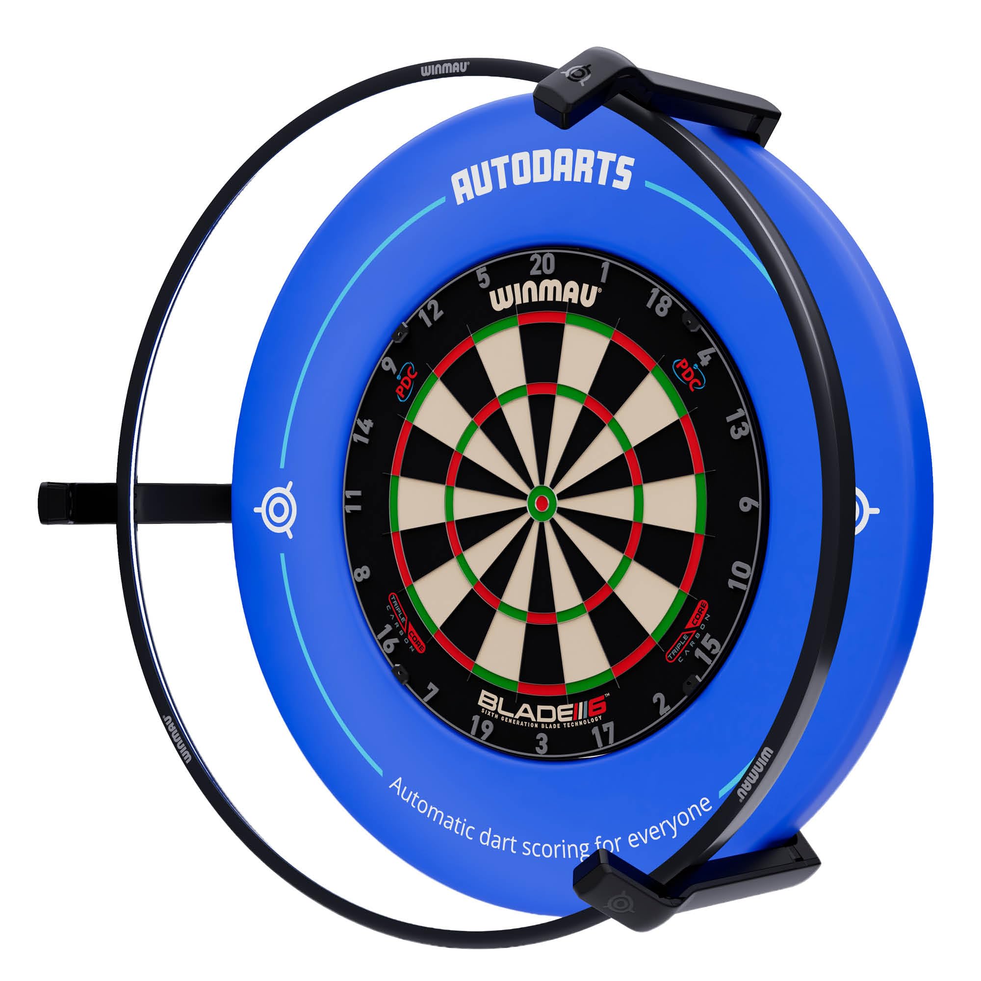 Autodarts Vantage - Kit di punteggio automatico per bersaglio per freccette, registra punteggi per freccette, gioca online contro avversari globali e partecipa a competizioni da casa tua, facile da