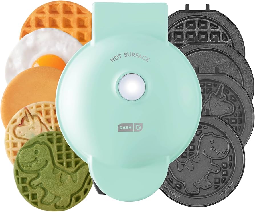 Amazon.com: DASH Multimaker Mini System - Waffle Maker with Six 4 ...