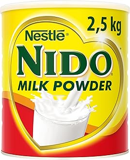 Instant Full Cream Milk Powder, Substitute for Fresh Milk, for Tea & Coffee 2.5kg Tin