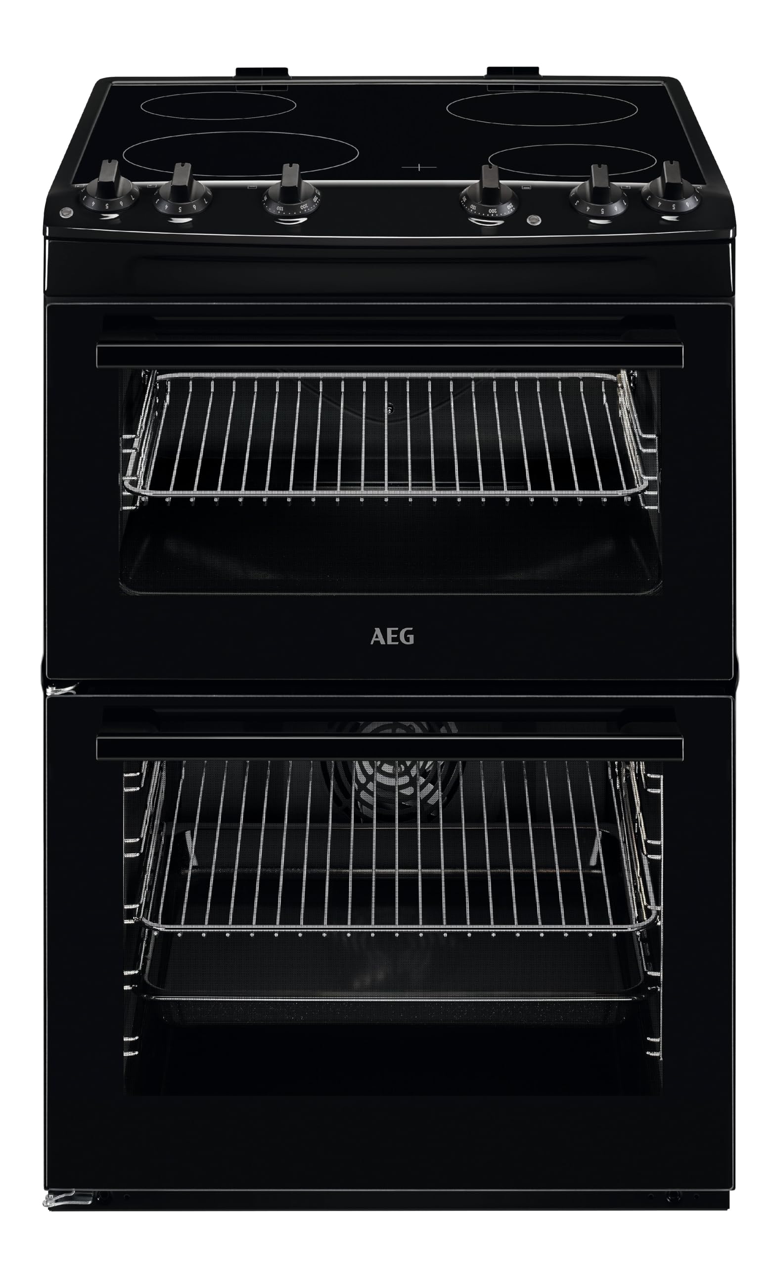 Aeg Black 5000 Surroundcook Ccx6501acb 60 Cm Electric Ceramic Cooker
