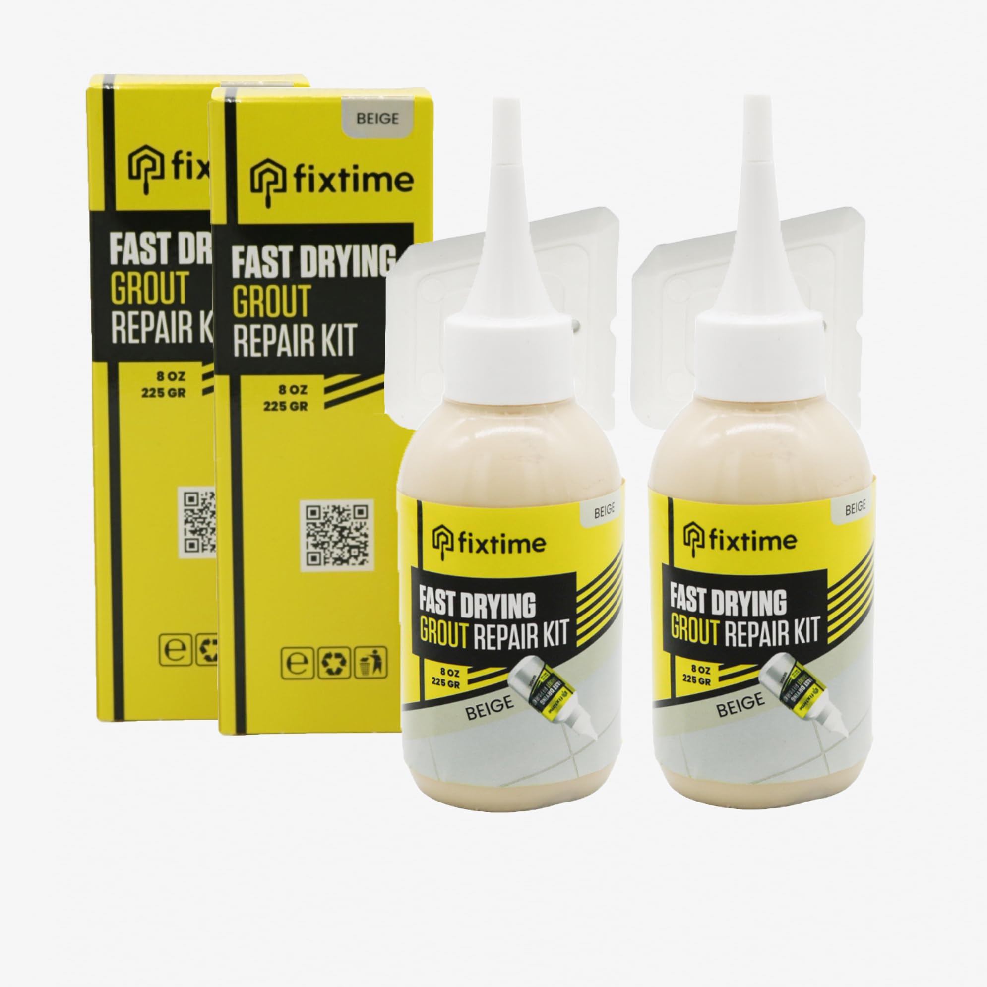 Tile Grout Repair Kit, Beige Grout Filler Tube 8 oz, Grout