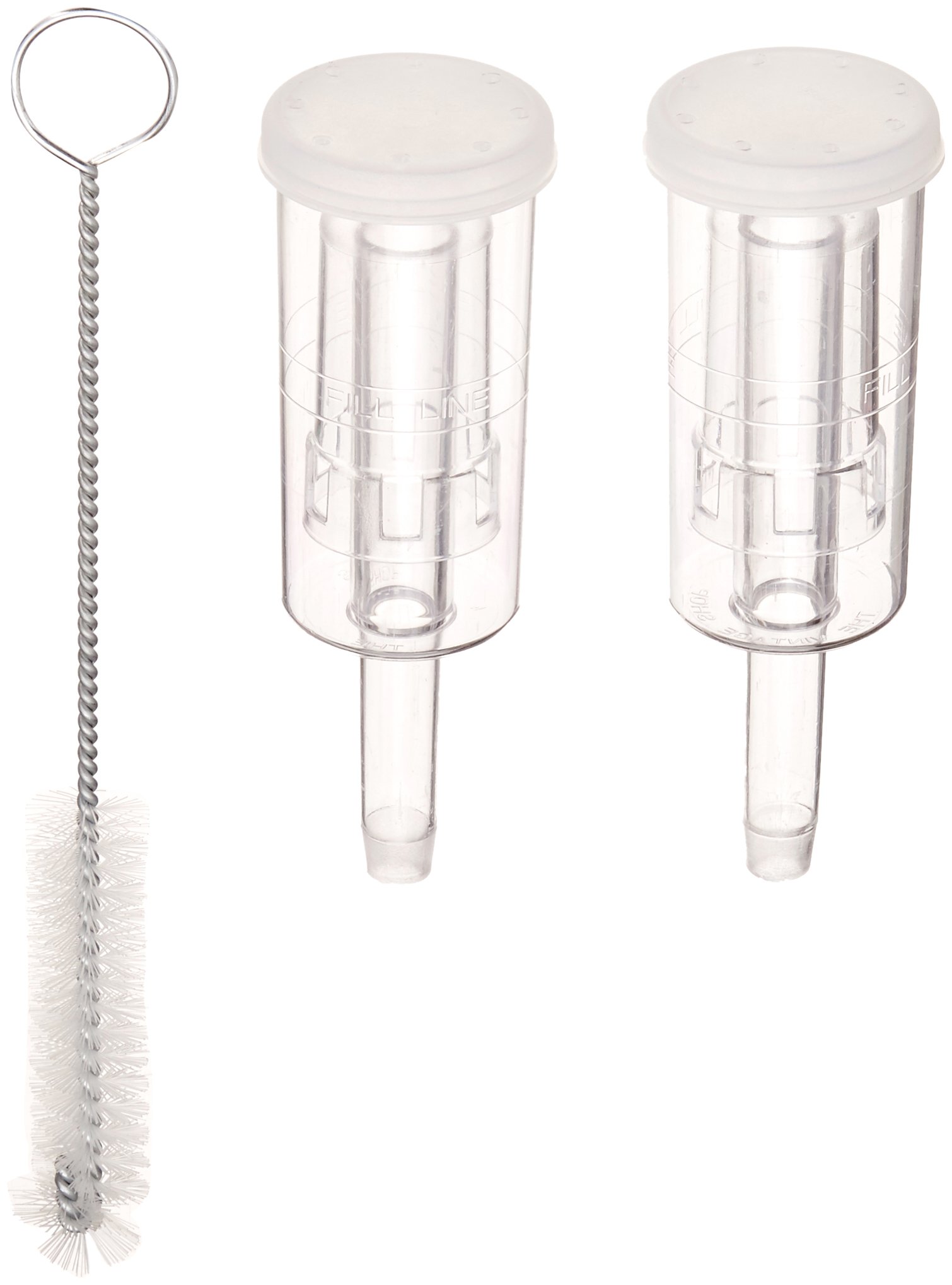 Home Brew Ohio 1 X Set of 2 Econo-Lock with Airlock Brush